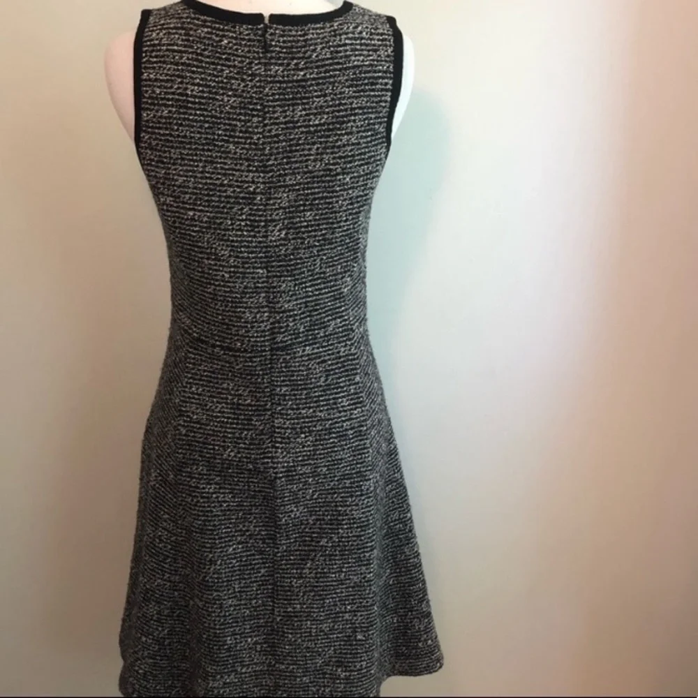Jcrew tweed fit and flare dress